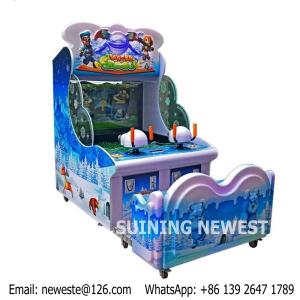Quality 2 Players Parents and Kids Coin Operated Simulator Arcade Game Machine Water Gun Shooting Machine For Game Center wholesale
