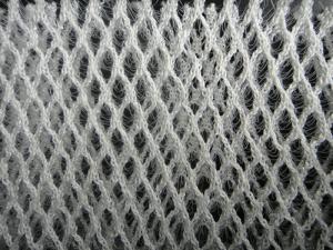 Quality 100 Polyester Stretch 3D Mesh Fabric For Cushion / Sport Shoes , Warp Knitted wholesale