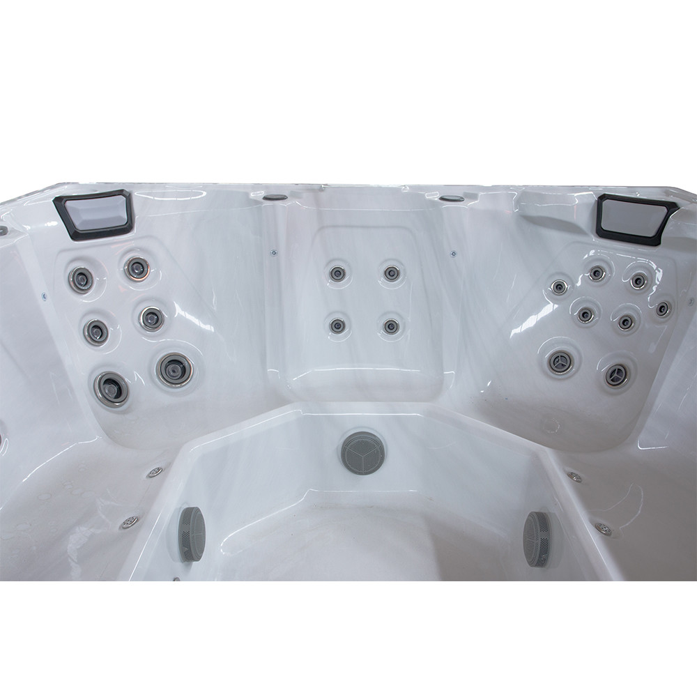 89-Jet Acrylic Hot Tub 8 Person Ourdoor Jacuzzi SPA 600-Pound Capacity