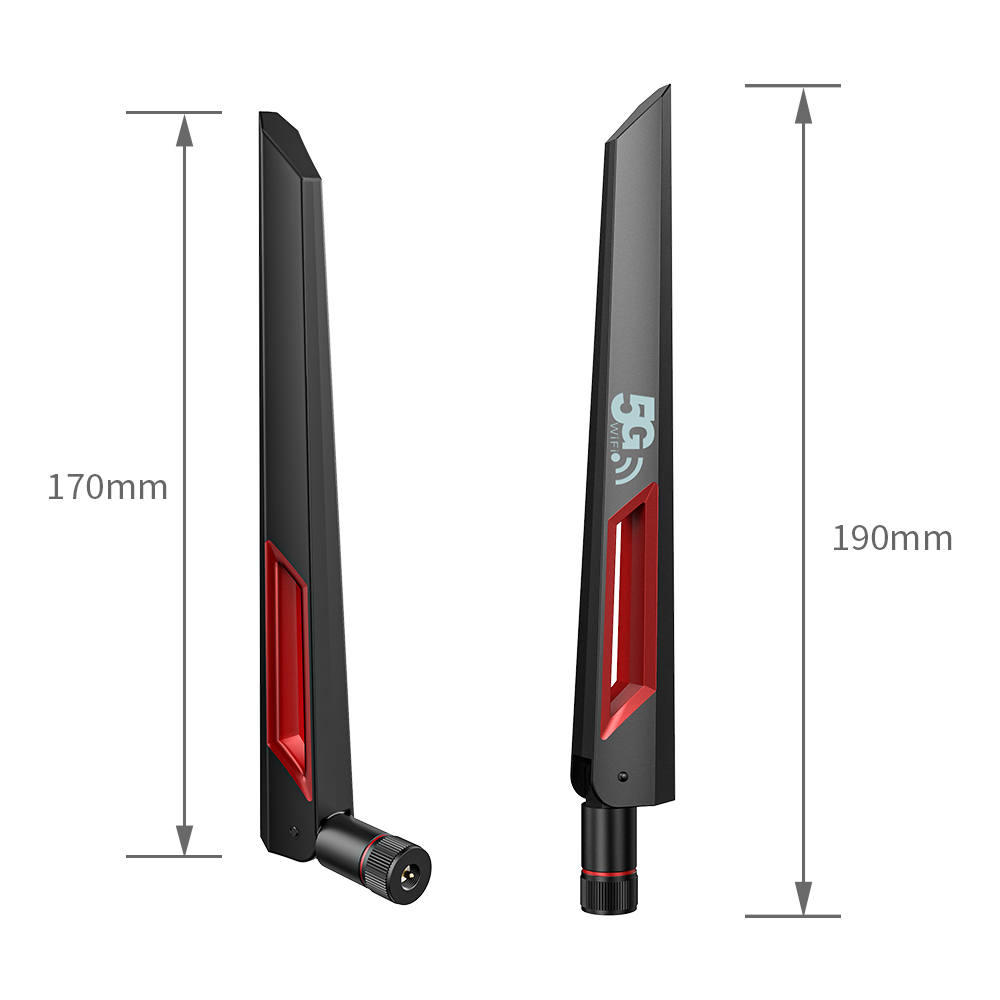 Long Range 50W LTE MIMO External Directional 5G 4G Rubber Router WiFi Outdoor Antenna