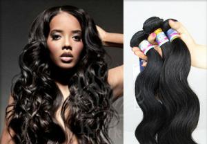 Quality Highlighted Red 16 Inch peruvian virgin hair loose wave For Beauty Works wholesale