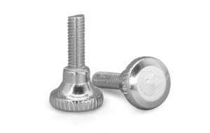 Quality M5 Knurled Head Shoulder Thumb Screw DIN464 With Black Oxide Steel Material wholesale