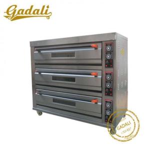 Quality 3 Decks 9 Trays Electric Bakery Oven Digital Control wholesale