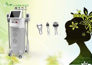 Quality -15-5℃ can be reached Cavitation+ RF+ Vacuum cryolipolysis Machine Cryo/Ultrasound/RF heads wholesale
