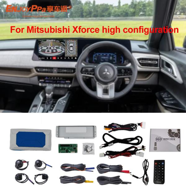 360 Degree Car Camera Kit For Mitsubishi XForce 12.3inch 360 Panoramic Parking