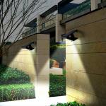 Solar LED Street Light Outdoor Clip-on Motion Sensing Light IP65 Waterproof