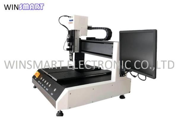 Cheap Dual Table Desktop SMT Dispenser Solder Paste Dispenser 200x300mm for sale