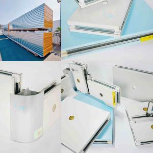 Quality Insulated Wall Roof Boards EPS / PU / PIR / Rockwool / Polyurethane / Glasswool Waterproof Sandwich Panels For Steel Warehouse Workshop Building wholesale