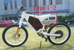 75km/h Fast 3000w Electric Motorcycle 72v with 20AH Lithium Battery