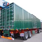 Manufacture 3 Axles Container Van Truck Trailers Cargo Carrier Dry Van Semi