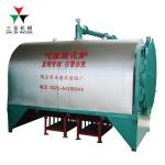 Energy Saving 1300kg / Batch Wood Log Carbonization Stove