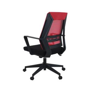 Quality High Back Red Ergonomic Office Chair Class 4 Gas Lift Nylon Base PA6 GF30 wholesale