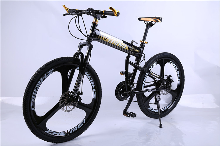 High quality factory price OEM 3 spoke mag one wheel Shimano 27 speed alloy folding hummer mountain bike