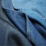 Soft Denim Tencel Lyocell Fabric 78% Cotton 20% Tencel 2% Spandex