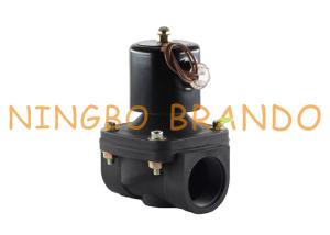 Quality Diaphragm Operated ABS Plastic Solenoid Valve For Water 2 Inch 12VDC 24VDC 220VAC wholesale