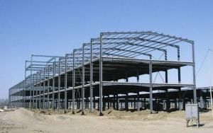 China Multi-span Customized Painted Structural Steel Fabrications In Deep Dimension on sale