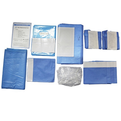 CE Appproved Disposable Sterile Surgical Heart Valve Surgery Pack