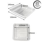 Premium Clear Disposable Plastic Meat Packaging Trays Customizable Supermarket