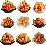Food Grade Stainless Steel Fried Snack Production Line Fish Duck Bugles Shape