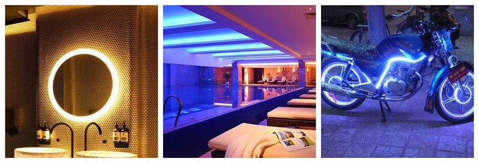 Self Adhesive Flexible LED Strip Lights 5M Full Color Changing Ribbon SMD 5050