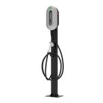 7KW 11KW 22KW Pearl White Column / Floor-Standing Single Gun Electric Vehicle AC