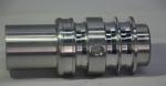 High Hardness Aluminium Forging Parts Glossy Appearance OEM / ODM Available