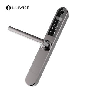 Quality OLED Display Screen Smart Fingerprint Aluminum Door Lock With 2 Years Warranty wholesale