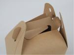 250g Biodegradable Kraft Paper Cake Box for Takeout