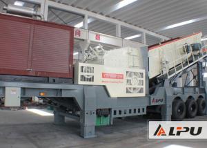 Quality High Adaptability Mobile Impact Crushing Plant In Mining Industry 160kw wholesale