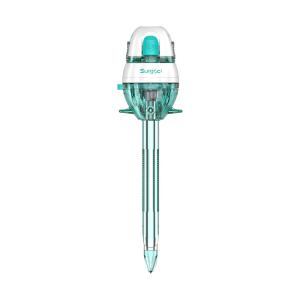 Quality 10mm Medical Instrument Visible Tip Disposable Laparoscopic Optical Trocar wholesale