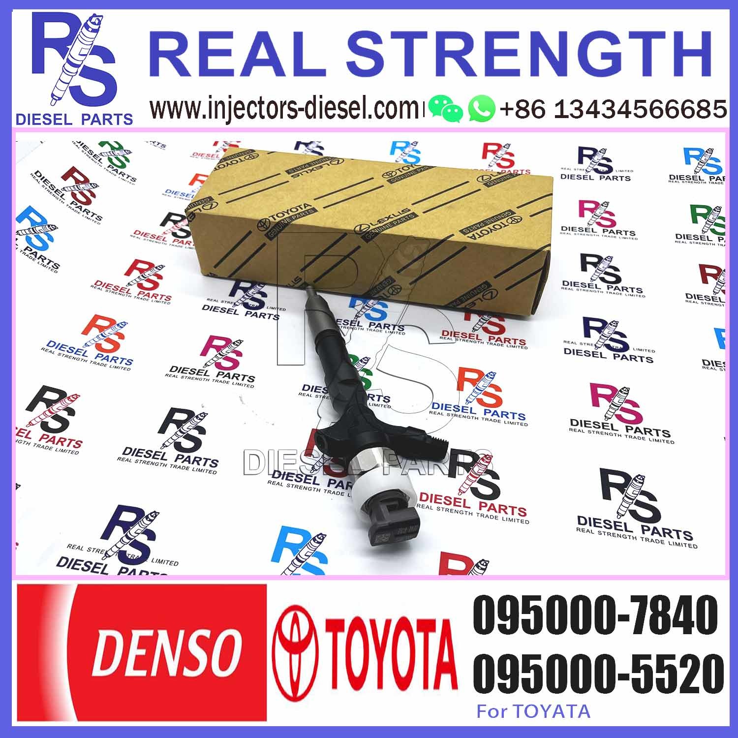 Diesel common rail injector 095000 7840 0950007840 095000-7840 for diesel injector