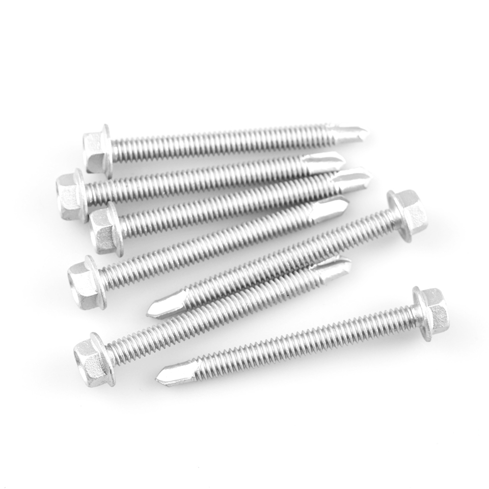 Ruspert Finish Stainless Steel Hex Head Self Drilling Screws for Electrical Appliances