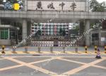 Pneumatic Automatic Rising Bollards Systems 304 Stainless Steel Material