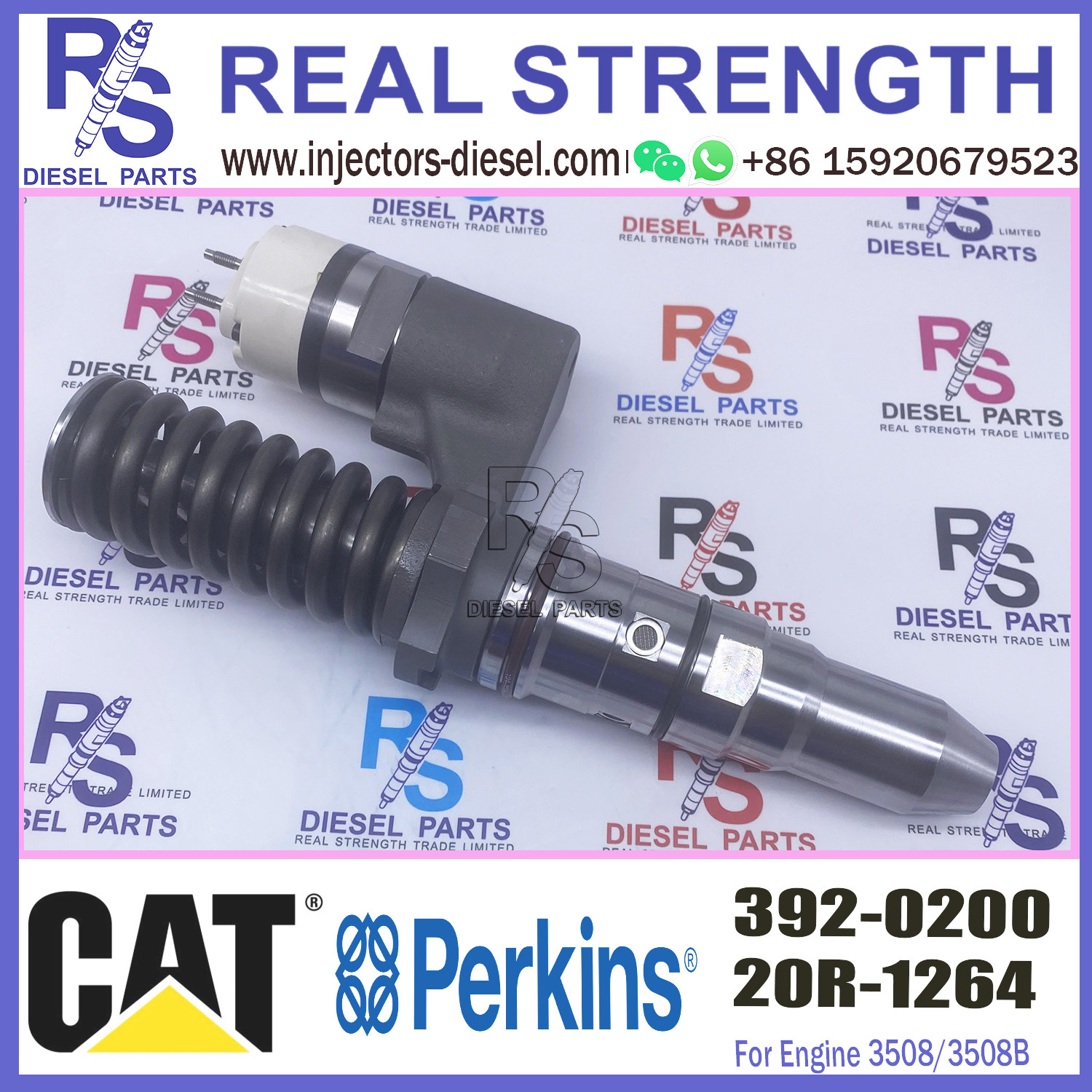 3512B E3512B Fuel Injector Assembly 392-0205 211-3024 230-9457 249-0746 386-1769 392-0200