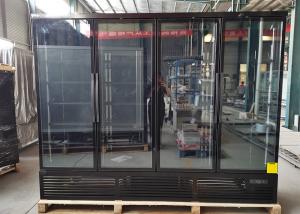 Quality Self Contained Four Door Display Fridge Elegance Black wholesale