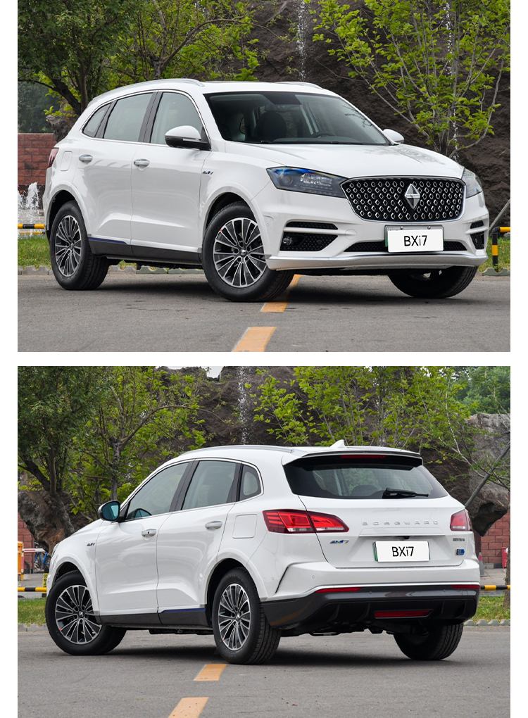 2023 Borgward Bxi7 Pure Electric speed 195km/h Fast Charging Road Legal Electric Vehicles with 178 kW Total Motor Power