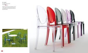 Quality Decorative Polycarbonate Chair Clear Victoria Ghost Chair wholesale