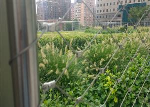 China stainless steel rope mesh netting on sale