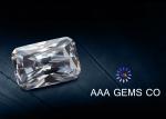 Colorless Radiant Cut Loose Moissanite Stones High Reflective