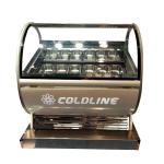 DC12F Ice Cream Display Freezer R290 Gelato Display Case 450L