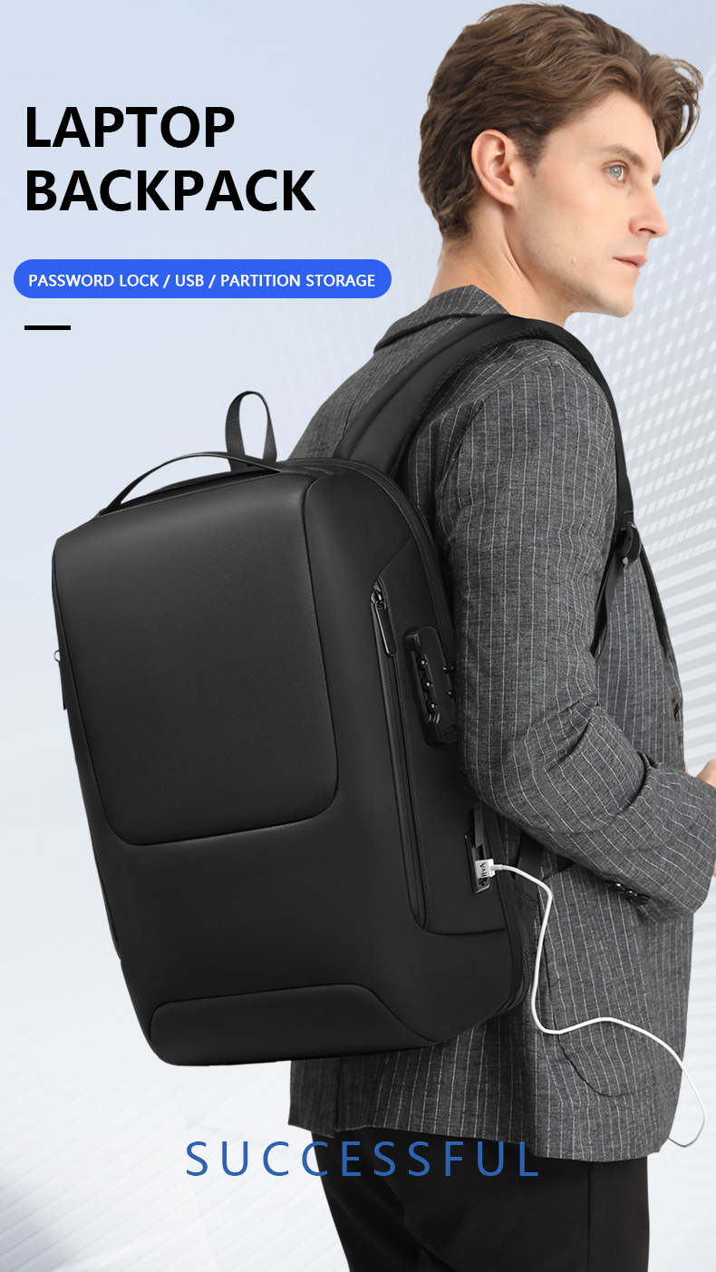 20-39 Litre Usb Charging Laptop Backpack College School Waterproof Backpack OEM