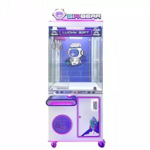 Quality EU/US/UK/AU Plug 110V/220V Coin Operated Vending Claw Crane Game Machine for Retail Items wholesale