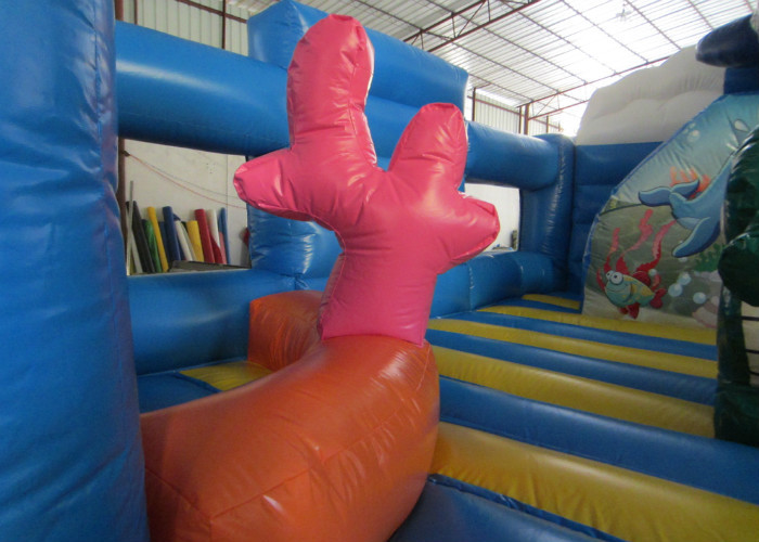 Customzied Inflatable Bouncy House Undersea World Fun City Jumping Castle