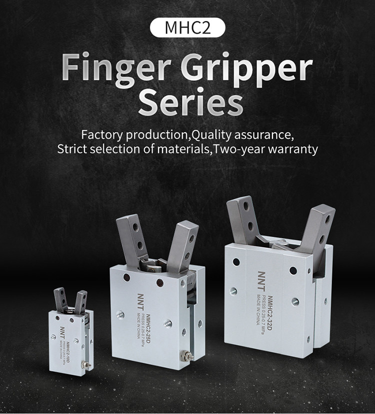 Angular Air Gripper Pneumatic Cylinder