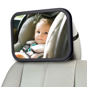 Quality MONOJOY Baby Car Seat Mirror For Back Seat Safety Wide Baby Rear View wholesale