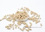 4mm Diameter Wheat Gluten Feed Pellets Physical Extrusion Slightly Yellowish