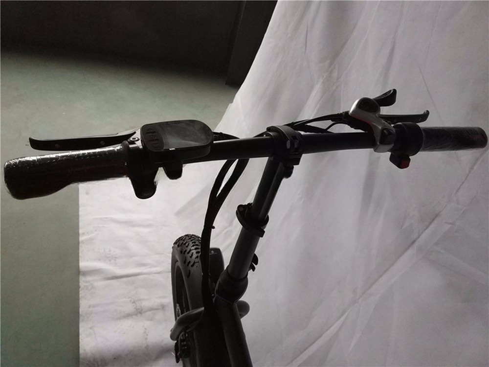 16.7 Ah Battery Capacity 48V500W12AH 20"x4.0 Fat Tire Folding Electric Bike Bicycle