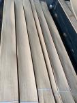 Straight Grain Cut White Oak Wood Veneer 0.45mm Panel A Grade For Furniture