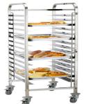 Cheap Price Commercial Stainless Steel Baking Tray Trolley/Wholesale Kitchen
