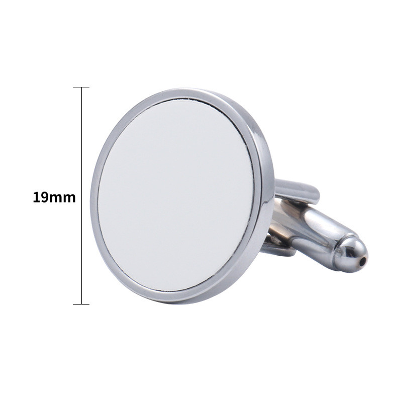 Personalized Sublimation Cufflink With Aluminum Insert For Sublimation Printing Custom Sublimation Blanks